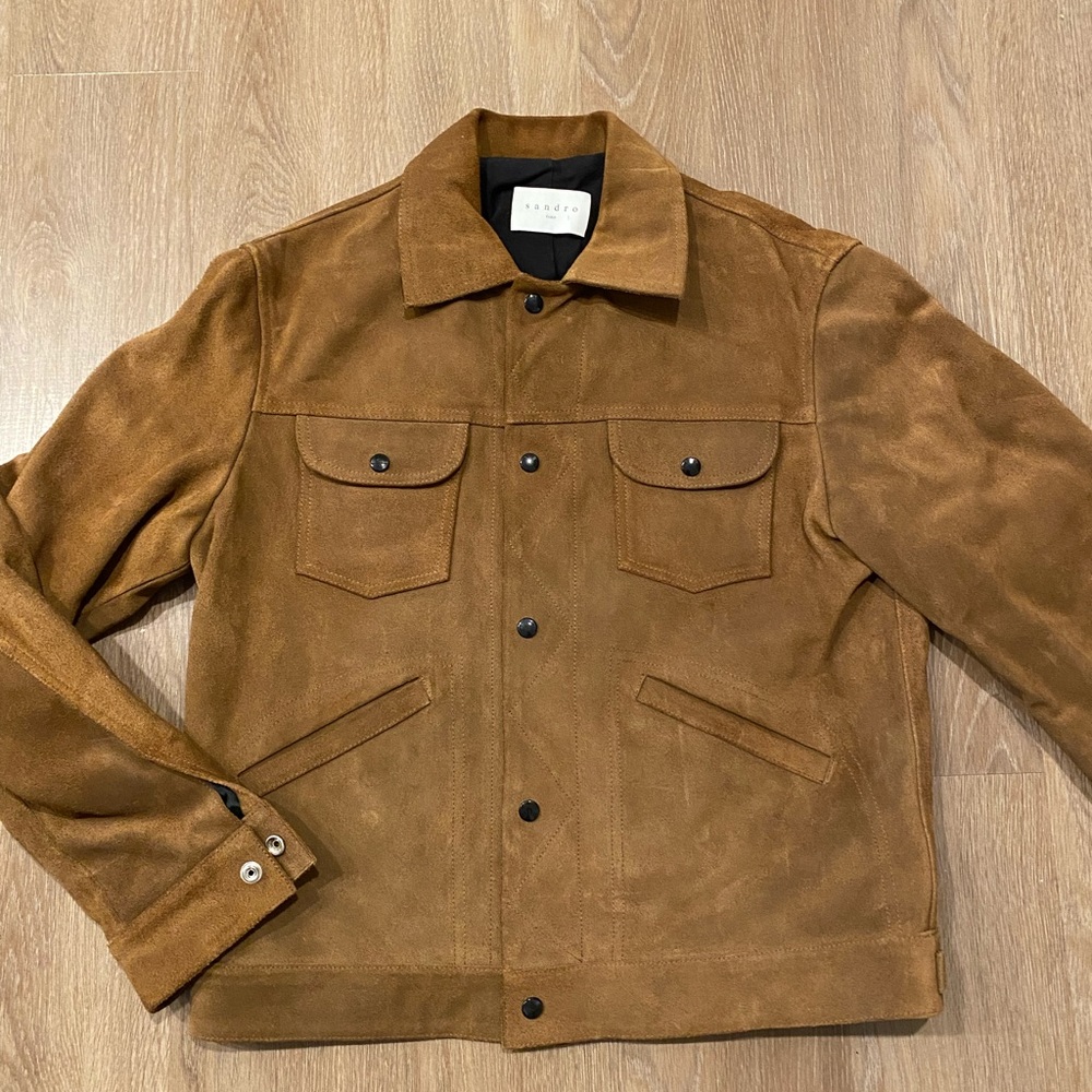 Sandro Paris Men’s Leather Jacket